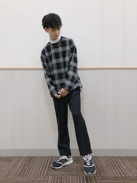 WEGOさん（メンズ・181cm）の冬コーディネート