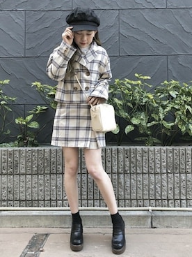 WEGOさん(レディース・154cm)の冬コーディネート