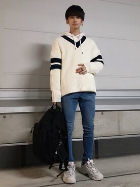 WEGOさん（メンズ・174cm）の冬コーディネート