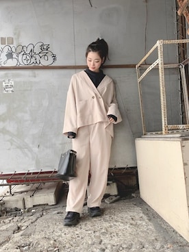 WEGOさん（レディース・155cm）の冬コーディネート