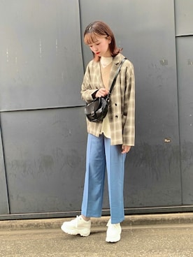 WEGOさん（レディース・170cm）の冬コーディネート