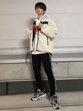 WEGOさん（メンズ・174cm）の冬コーディネート