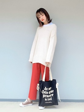 WEGOさん（レディース・170cm）の冬コーディネート