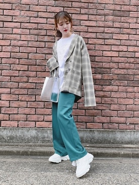 WEGOさん（レディース・152cm）の冬コーディネート