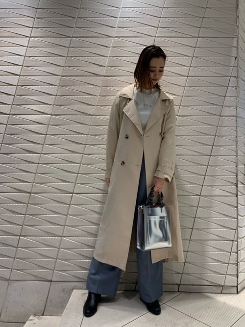 Wego Wego Staff Wegoのトレンチコートを使ったコーディネート Wear Wego Wego Staff Wegoのトレンチコートを使ったコーディネート Wear