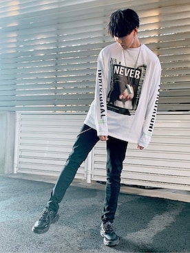 WEGOさん（メンズ・177cm）の冬コーディネート