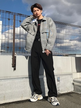 WEGOさん（メンズ・174cm）の冬コーディネート