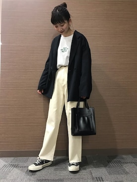 WEGOさん（レディース・155cm）の冬コーディネート