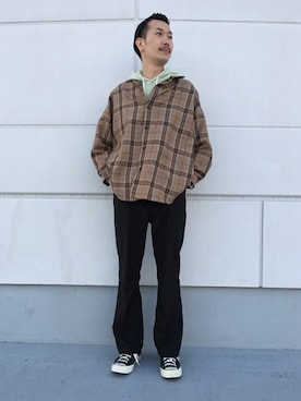 WEGOさん（メンズ・176cm）の冬コーディネート