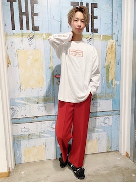 「WEGO（ウィゴー）のアイテム（レッグウェア）」を使った、WEGOさん（メンズ・170cm）の春コーディネート