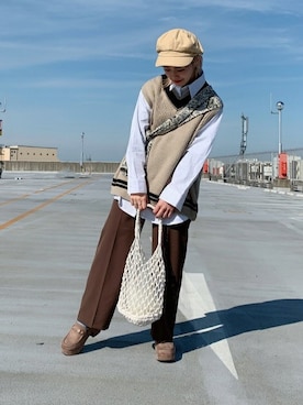 「U.S. Polo Assn.」｜WEGOさん（レディース・155cm）の春コーディネート