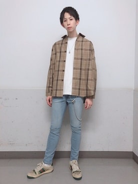 WEGOさん（メンズ・181cm）の春コーディネート