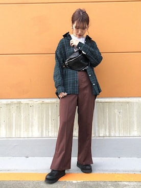 「U.S. Polo Assn.」｜WEGOさん（レディース・162cm）の春コーディネート