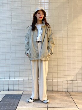 「U.S. Polo Assn.」｜WEGOさん（レディース・157cm）の春コーディネート