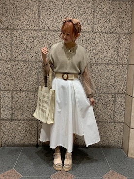 WEGOさん（レディース・158cm）の春コーディネート