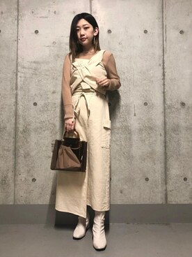 WEGOさん（レディース・154cm）の春コーディネート