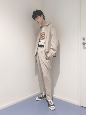 WEGOさん（メンズ・168cm）の春コーディネート