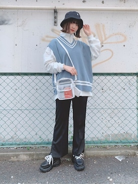 「U.S. Polo Assn.」｜WEGOさん（レディース・165cm）の春コーディネート