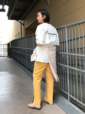 WEGOさん（レディース・156cm）の春コーディネート