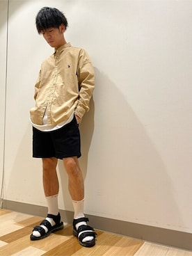 「U.S. Polo Assn.」｜WEGOさん（メンズ・172cm）の夏コーディネート