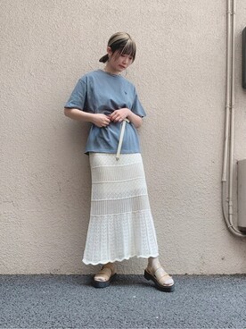 「U.S. Polo Assn.」｜WEGOさん（レディース・165cm）の夏コーディネート