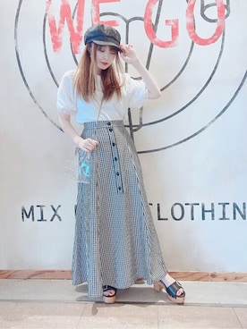 WEGOさん（レディース・152cm）の夏コーディネート