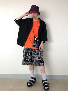 WEGOさん（メンズ・159cm）の夏コーディネート