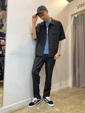 WEGOさん（メンズ・180cm）の夏コーディネート