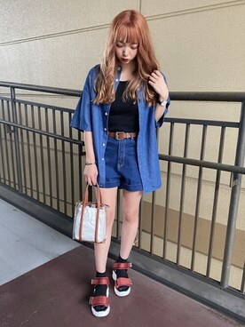 「U.S. Polo Assn.」｜WEGOさん（レディース・153cm）の夏コーディネート