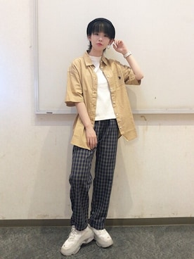 「U.S. Polo Assn.」｜WEGOさん（レディース・155cm）の夏コーディネート