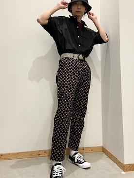 「CONVERSE（コンバース）のアイテム（帽子）」を使った、WEGOさん（メンズ・181cm）の夏コーディネート