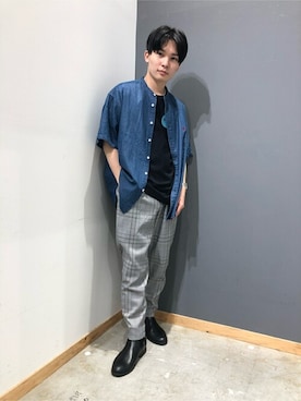「U.S. Polo Assn.」｜WEGOさん（メンズ・164cm）の夏コーディネート