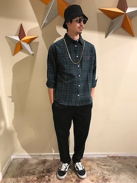 「U.S. Polo Assn.」｜WEGOさん（メンズ・182cm）の夏コーディネート