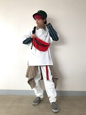 WEGOさん（メンズ・159cm）の夏コーディネート