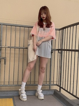 WEGOさん（レディース・154cm）の夏コーディネート