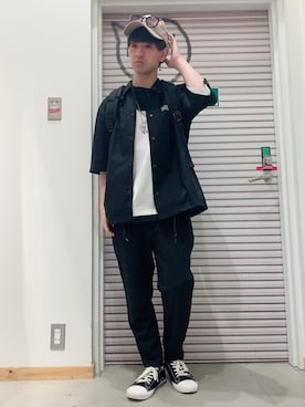 「CONVERSE（コンバース）のアイテム（バッグ）」を使った、WEGOさん（メンズ・168cm）の夏コーディネート
