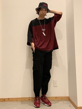 WEGOさん（メンズ・181cm）の夏コーディネート