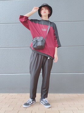 WEGOさん（メンズ・178cm）の夏コーディネート