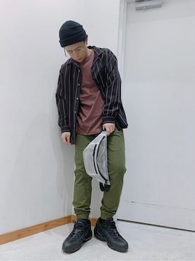 「WEGO（ウィゴー）のアイテム（レッグウェア）」を使った、WEGOさん（メンズ・163cm）の夏コーディネート