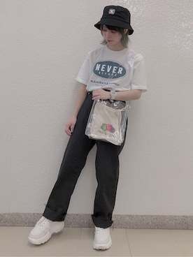 「DC SHOES（ディーシーシューズ）のアイテム」を使った、WEGOさん（レディース・148cm）の夏コーディネート