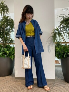 「U.S. Polo Assn.」｜WEGOさん（レディース・155cm）の夏コーディネート