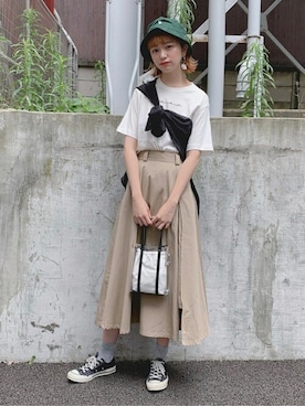 「U.S. Polo Assn.」｜WEGOさん（レディース・170cm）の夏コーディネート