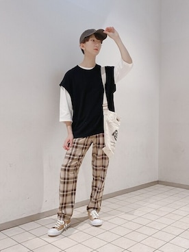 WEGOさん（メンズ・172cm）の夏コーディネート