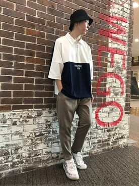 WEGOさん（メンズ・170cm）の夏コーディネート