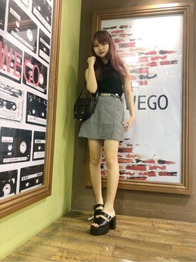 WEGOさん（レディース・162cm）の夏コーディネート