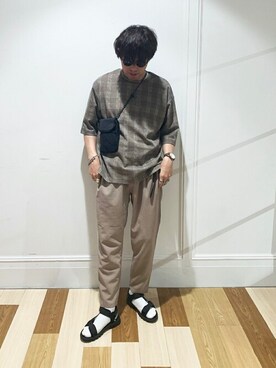 「WEGO（ウィゴー）のアイテム（レッグウェア）」を使った、WEGOさん（メンズ・176cm）の夏コーディネート