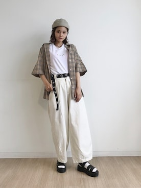 「U.S. Polo Assn.」｜WEGOさん（レディース・163cm）の夏コーディネート