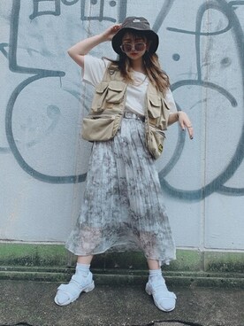 WEGOさん（レディース・152cm）の夏コーディネート