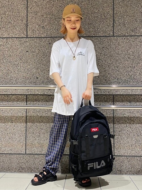 Wego Wego Staff Filaのバックパック リュックを使ったコーディネート Wear