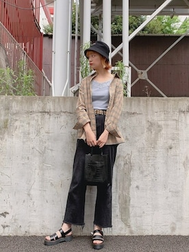 「U.S. Polo Assn.」｜WEGOさん（レディース・170cm）の夏コーディネート